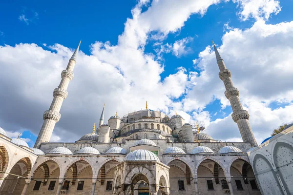 Sultanen Ahmed Eller Blå Moskén Istanbul Turkiet — Stockfoto
