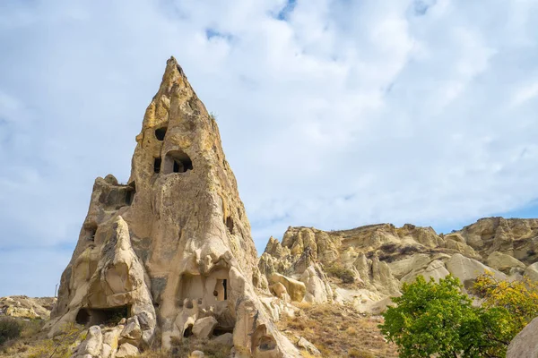 Paesaggio della Cappadocia a Goreme, Turchia — Foto Stock