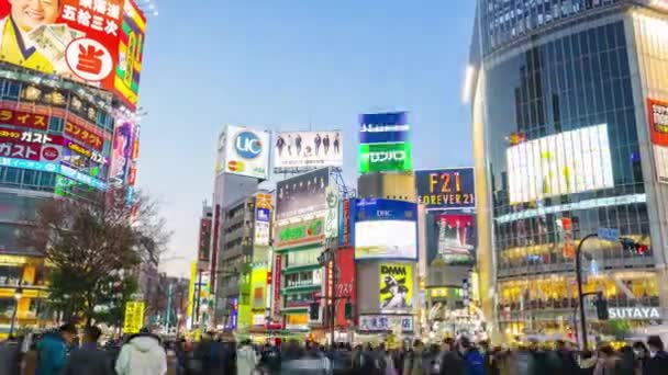 Tokio Japonsko Dubna 2018 Davy Turistů Cestují Nákupní Čtvrti Akihabara — Stock video