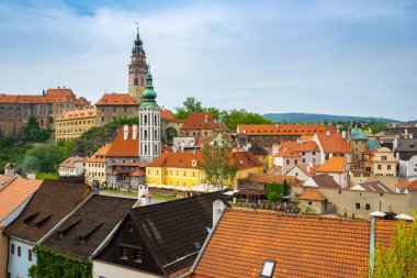 Çek Cumhuriyeti'nde Cesky Krumlov tarihi kent