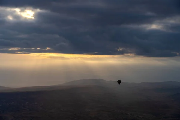 Vista do horizonte da Capadócia na Turquia — Fotografia de Stock