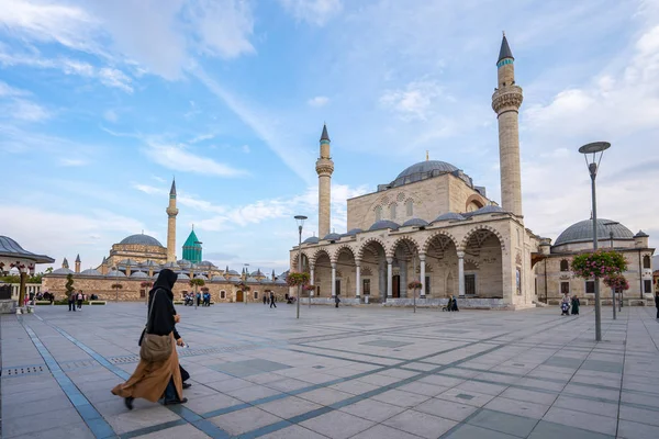 Selimiye Mosque och Mevlana Museum i Konya, Turkiet — Stockfoto