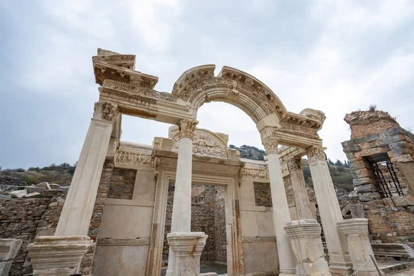 Ephesus starożytnego greckiego miasta w Selçuk, Prowincja Izmir Turcja — Zdjęcie stockowe