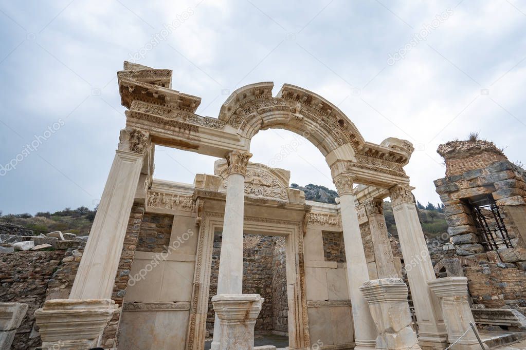 Ephesus the ancient Greek city in Selcuk, Izmir province Turkey