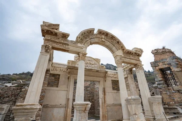 Ephesus de oud-Griekse stad in Selcuk, provincie Izmir Turkije — Stockfoto