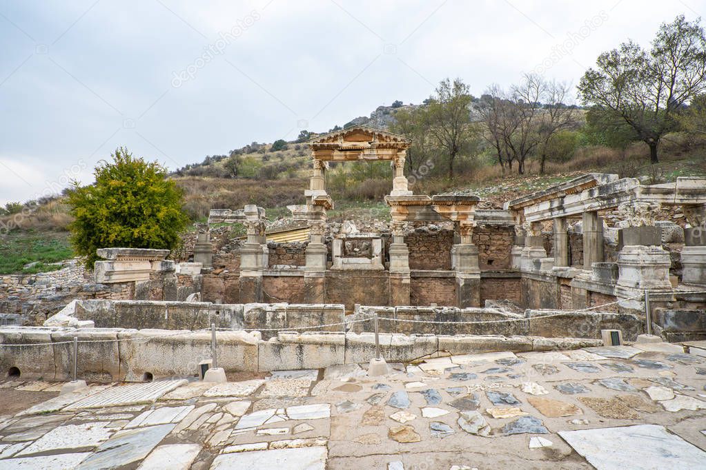 Ephesus the ancient Greek city in Selcuk, Izmir province Turkey