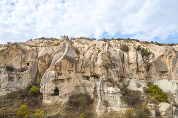 Paesaggio della Cappadocia a Goreme, Turchia — Foto Stock