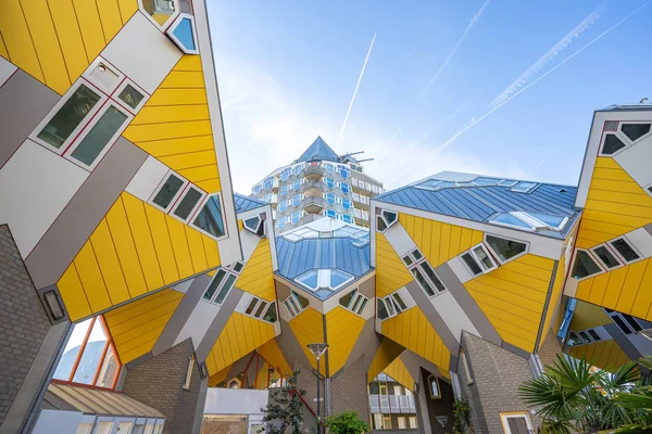 Cube House Landmark in Rotterdam, Nederland — Stockfoto