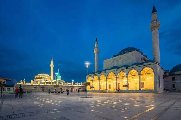 Selimiye Mosque and Mevlana Museum in Konya, Turkey — Stock Photo, Image