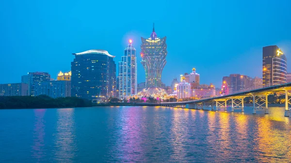 Macau cityscape skyline у Макао, Китай. — стокове фото
