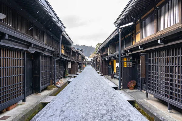 Takayama starożytne miasto w prefekturze Gifu, Japonia — Zdjęcie stockowe