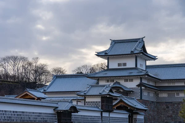 Castillo de Kanazawa en Kanazawa, Prefectura de Ishikawa, Japón — Foto de Stock