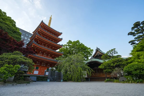 일본 후쿠오카에 있는 토초지 사원의 랜드마크 — 스톡 사진