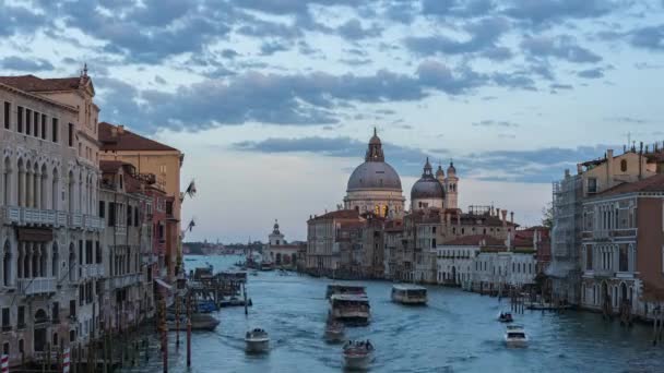 Венеция Видом Канал Италии — стоковое видео