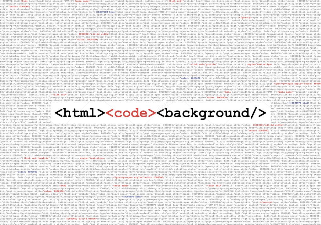 Html Code Abstract Background