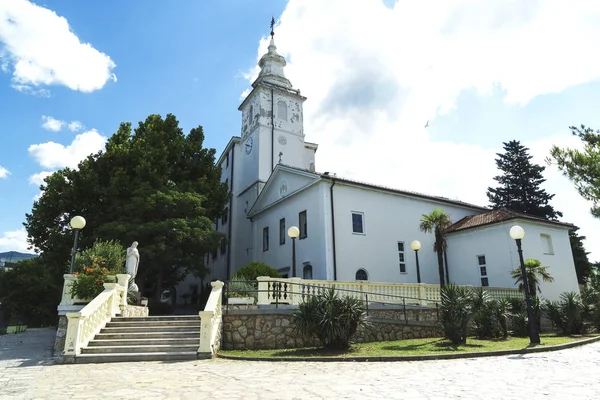 Crikveniva Stad Traditionele Favoriete Resort Het Grootste Aan Kroatische Kust — Stockfoto