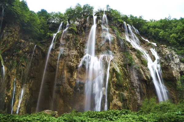 Plitvicei Tavak Nemzeti Park Lika Területén 500 640 Tengerszint Feletti — Stock Fotó