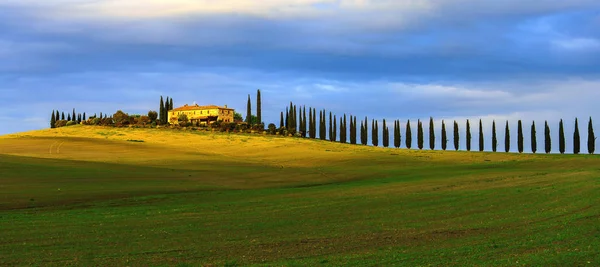 Toscana Uma Paisagem Bonita Muito Fotogênica Centro Itália — Fotografia de Stock