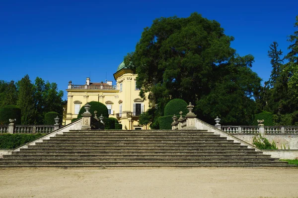 Buchlovice Chateau Een Van Belangrijkste Barokke Aristocratische Residenties Tsjechië — Stockfoto