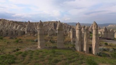 4 k görüntüleri. Geniş panorama Aşk Vadisi. El kamera