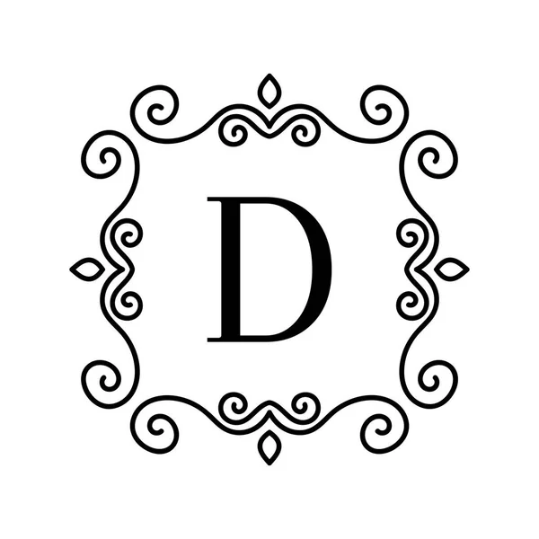 Logo dekorasi vintage - Stok Vektor