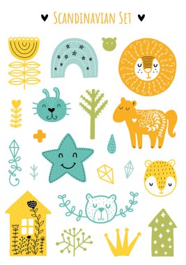 İskandinav vektör çizim