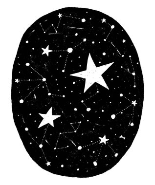 vektör el çekilmiş arka plan