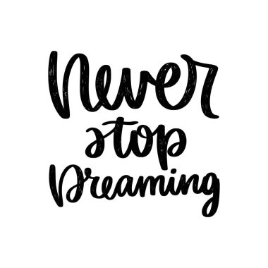 Vektör yazı poster