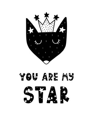 Vektör İskandinav kartı