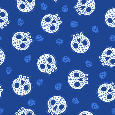 Vektör Cadılar Bayramı desen