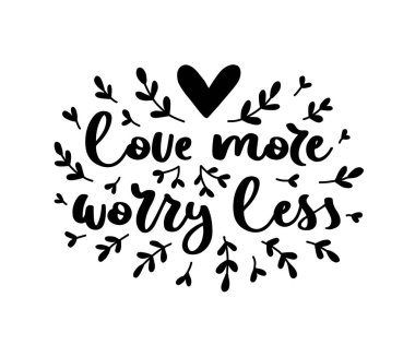 Vektör tipografi romantik poster