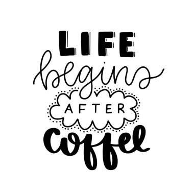 Vektör tipografi poster