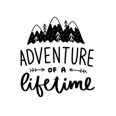 Vektör tipografi motivasyon posteri