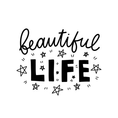 Vektör tipografi poster