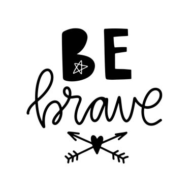 Vektör tipografi motivasyon posteri