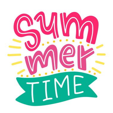 Dekor ile yaz yazı kompozisyon.