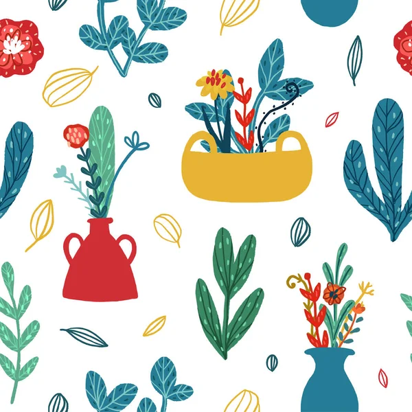 Kusursuz El Çizimi Çiçek deseni.