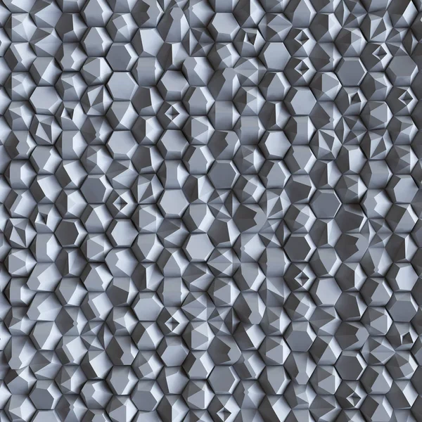 Gray abstract hexagons backdrop — Stock Photo, Image