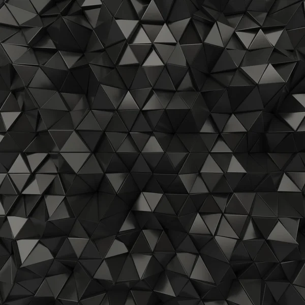 抽象的な黒い三角形を背景 — ストック写真