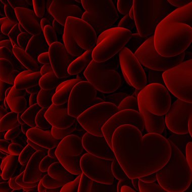 3D render kalpler zemin desen