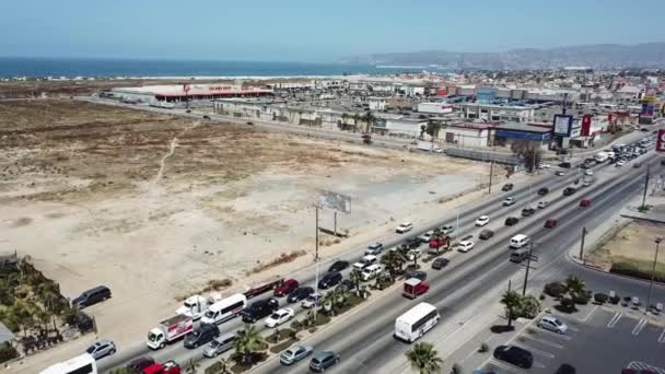 Panorámica Aérea Del Supermercado Costco Alrededores — Vídeos de Stock