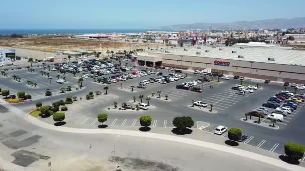 Panorámica Aérea Del Supermercado Costco Alrededores — Vídeo de stock