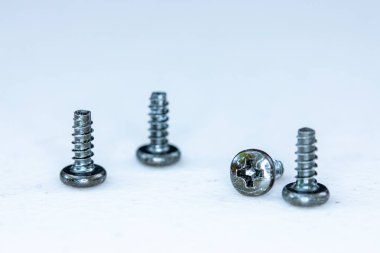 Close up of Phillips screw clipart