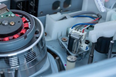 Vhs oynatıcısının baş silindirinin okuma ayrıntıları