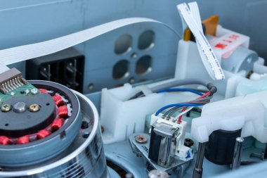 Vhs oynatıcısının baş silindirinin okuma ayrıntıları