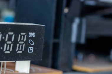 Vhs oynatıcısının detayları 80 'lerin video teknolojisi