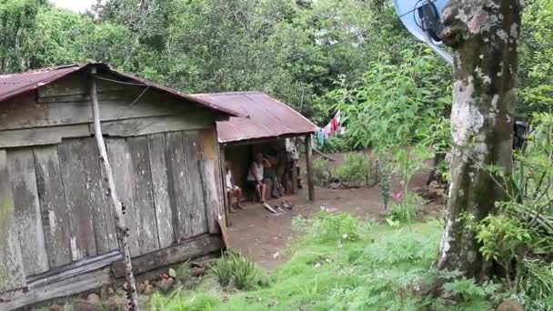 Plan Panoramique Une Maison Rurale Veracruz Mexique — Video