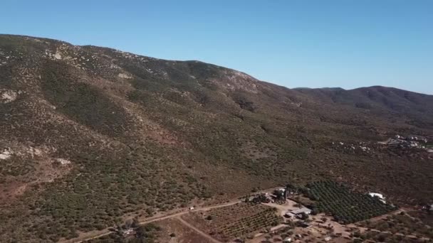 Foto Aérea Los Viñedos Baja California — Vídeos de Stock