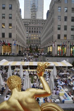 4 Mayıs 2018-new york-ABD-New York Rockefeller Meydanı