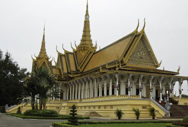 Phnom Penh, Kamboçya'nın başkenti 21 Eylül 2006-Phnom Penh-Kamboçya-kraliyet sarayında